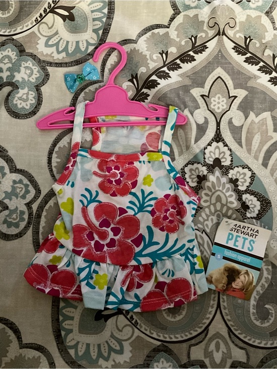 Martha Stewart Other - Martha Stewart Multicolor Floral Tank Dress for Small Dogs